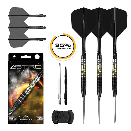 MISSION - ASTRO - R2.5 - RAPID POINT DARTS - 95% - 22g/24g