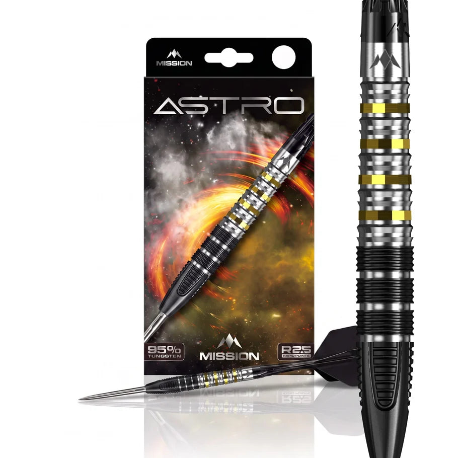 MISSION - ASTRO - R2.5 - RAPID POINT DARTS - 95% - 22g/24g