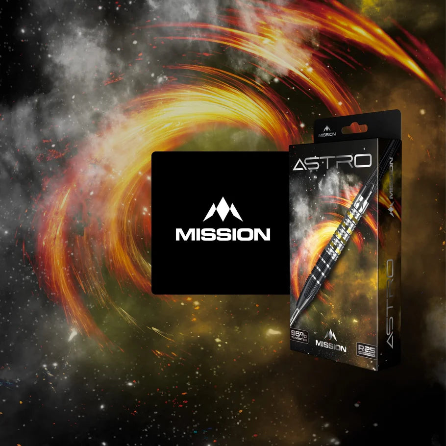 MISSION - ASTRO - R2.5 - RAPID POINT DARTS - 95% - 22g/24g