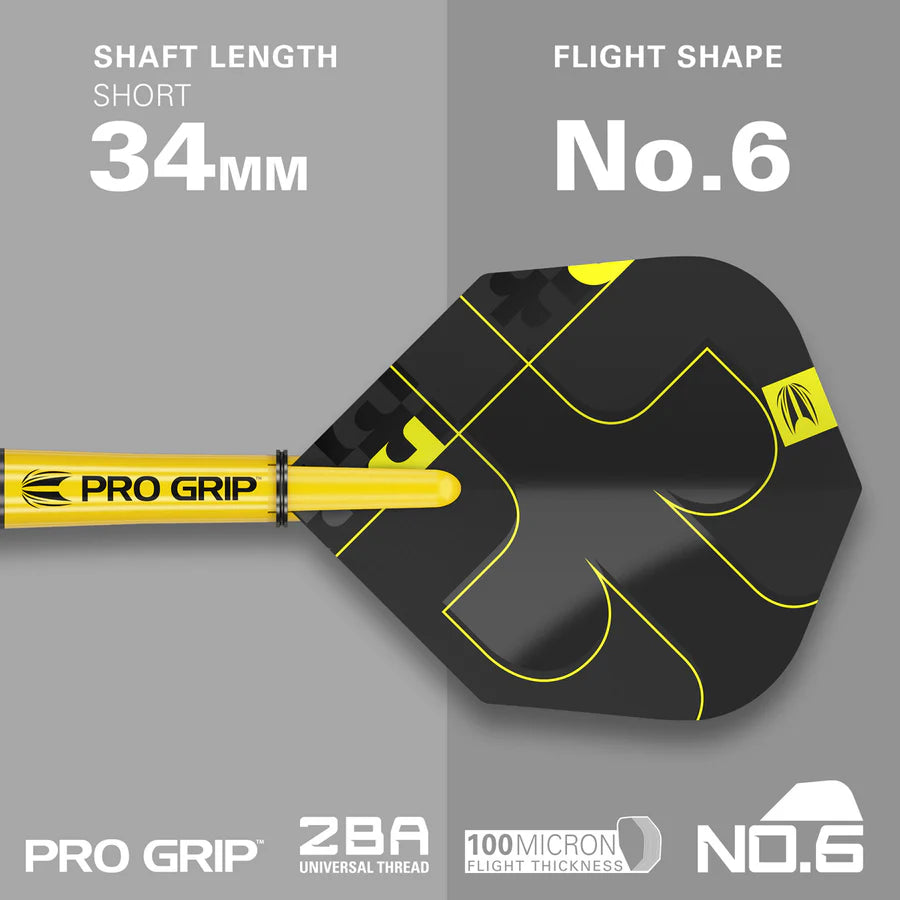 TARGET - BOLIDE - 10 - SOFT TIP DARTS - 90% - 18g/21g