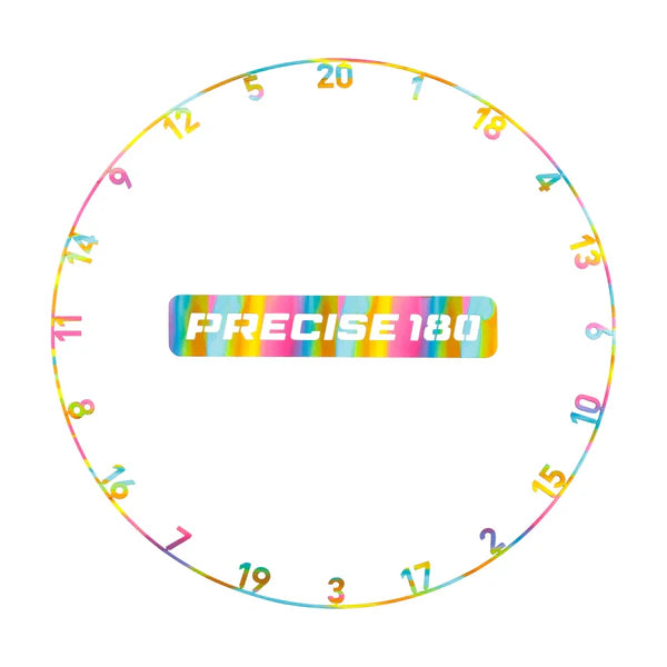 PRECISE 180 - NUMBER RING - ONEPIECE - CANDY (POWDER COATED)