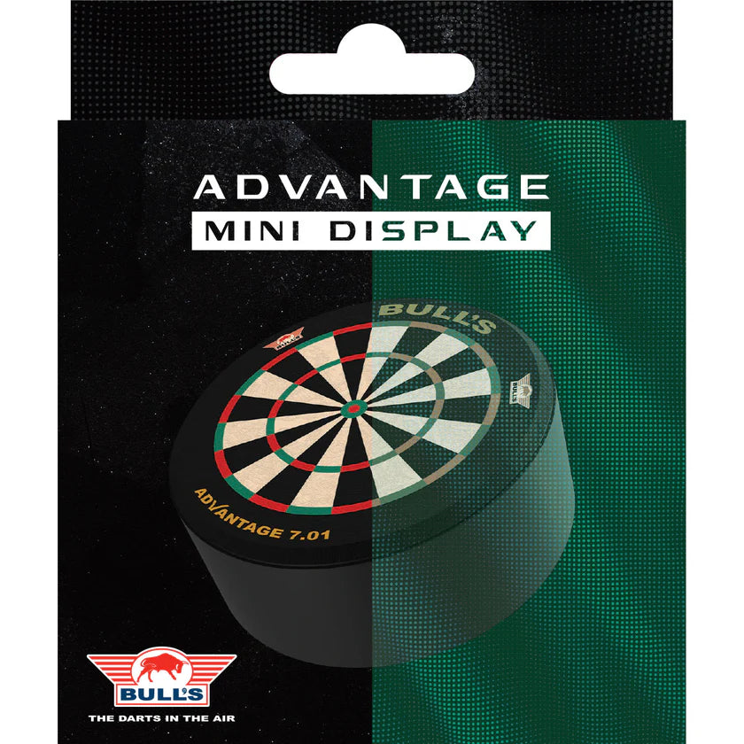 BULL'S - ADVANTAGE MINI DARTBOARD - DARTS DISPLAY - BASE STATION