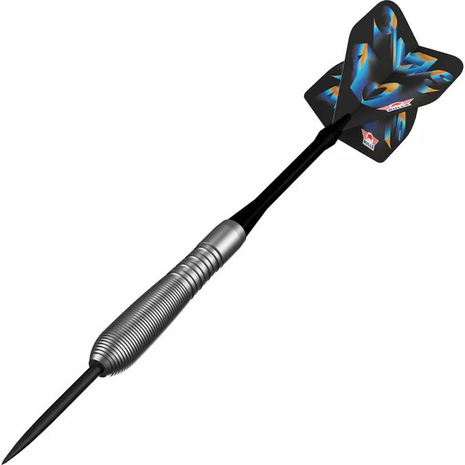 BULL'S (NL) - CHAOS - BLUE - STEEL TIP DARTS - 90% - 21g/23g/25g