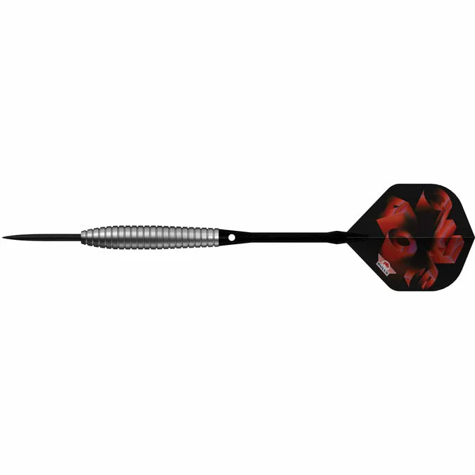 BULL'S (NL) - CHAOS - RED - STEEL TIP DARTS - 90% - 22g/24g/26g