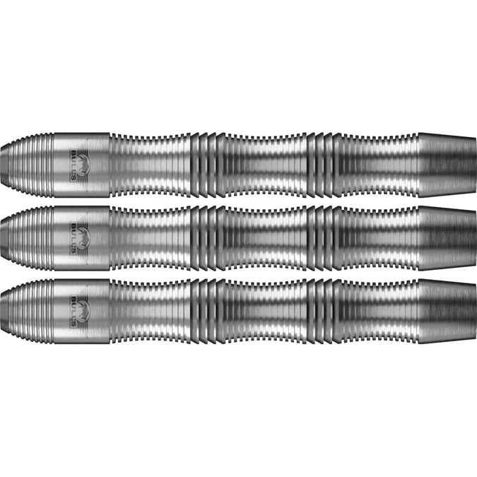 BULL'S (NL) - PRIME - CURVED - BARRELS ONLY - CP STEEL TIP POINT DARTS - 90% - 22g/23g/24g