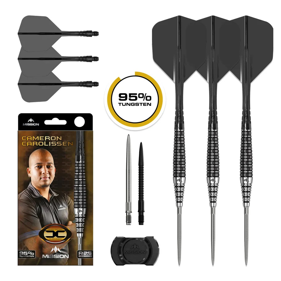 MISSION - CAMERON CAROLISSEN - R2.5 - RAPID POINT DARTS - 95% - 21g/23g