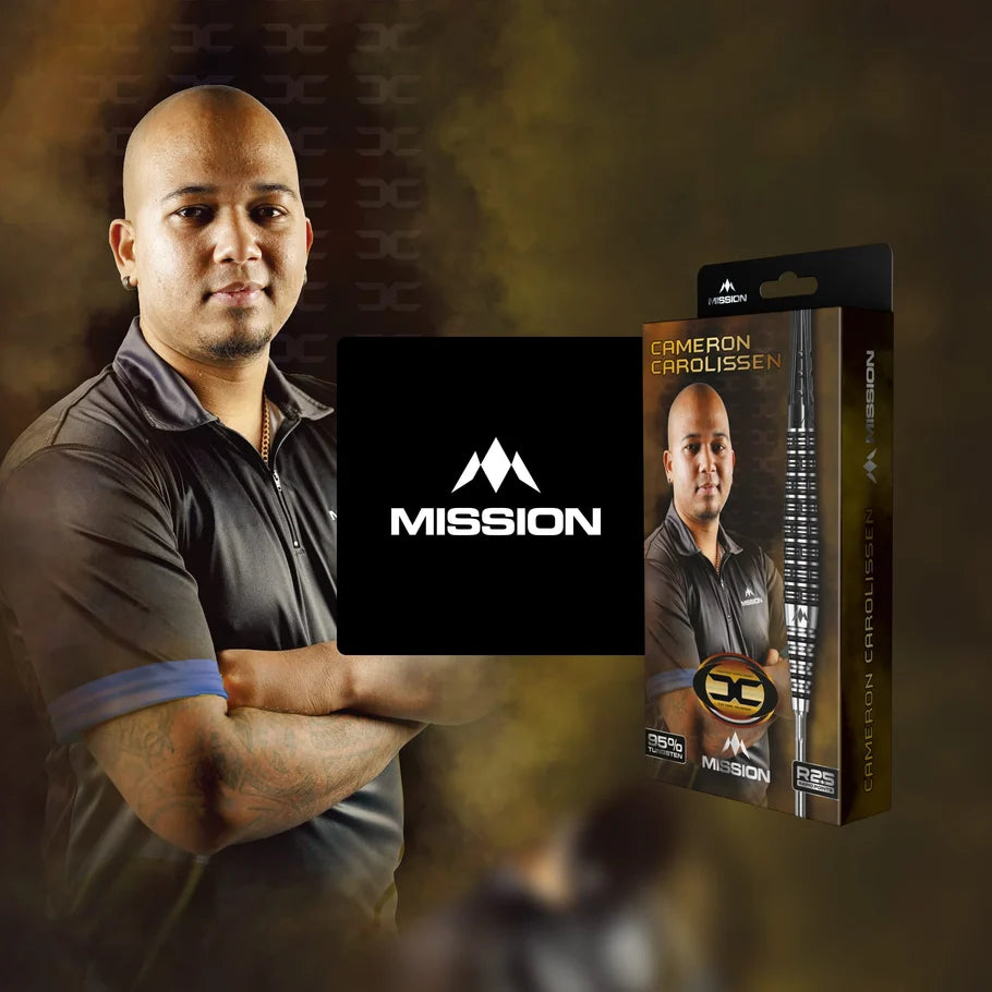 MISSION - CAMERON CAROLISSEN - R2.5 - RAPID POINT DARTS - 95% - 21g/23g