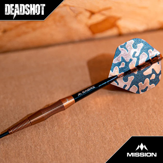 MISSION - DEAD SHOT - STEEL TIP DARTS - 95% - 21g/23g/25g