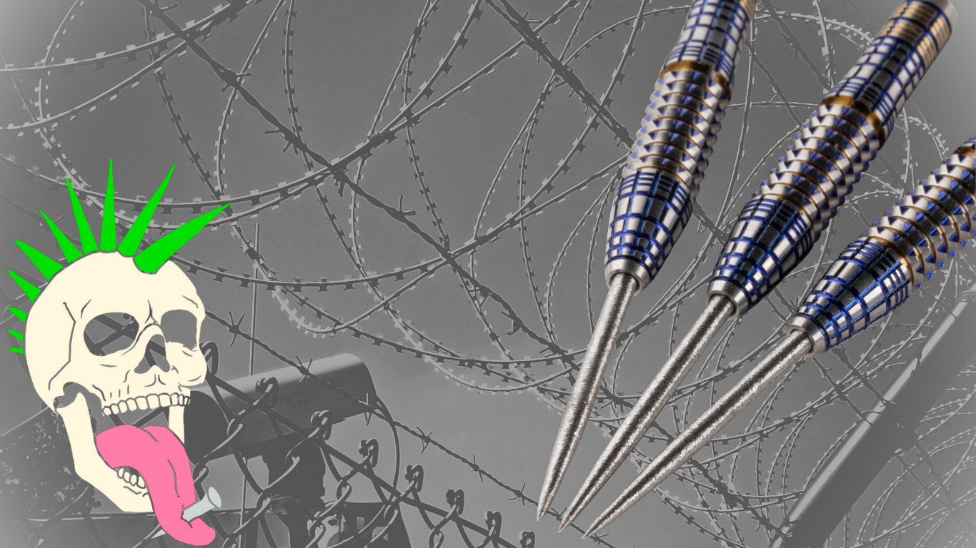 PUNK POINTS - DELINQUENT - SPARE/REPLACEMENT - STANDARD STEEL TIP POINTS