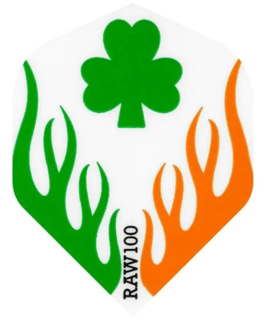 DESIGNA - RAW100 - IRELAND FLIGHTS - N0.2 - SHAMROCK FLAMES