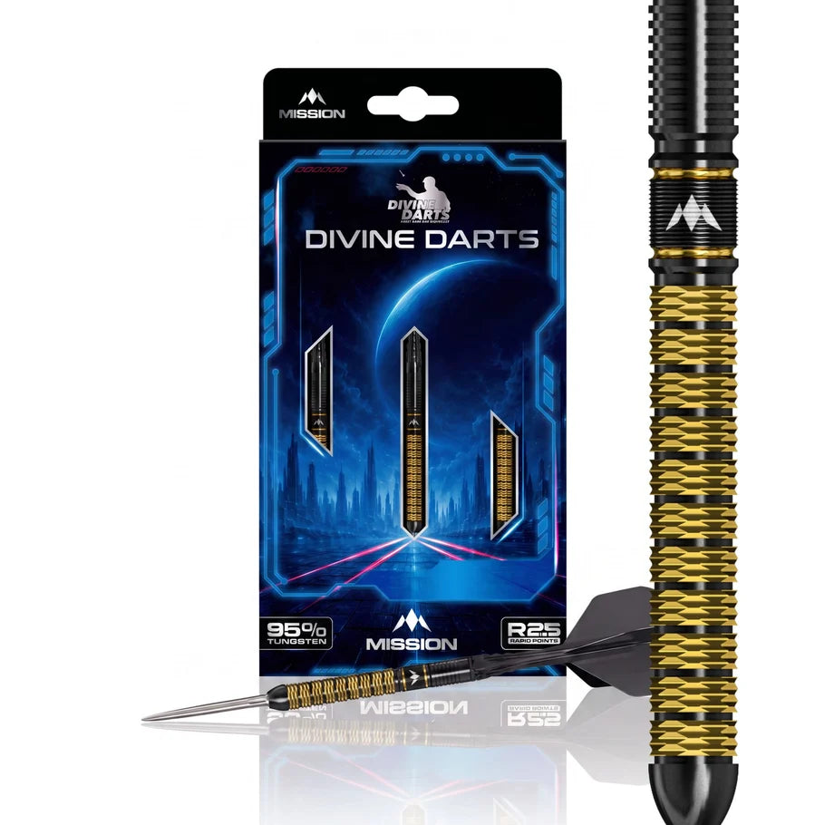 MISSION - COLAB SERIES - JAKE KENYON - R2.5 - RAPID POINT DARTS - 95% - 24g