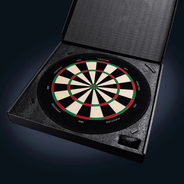 PRECISE 180 - ENDORPHINE - PROFESSIONAL DARTBOARD - WITH CLASSIC WHITE RING