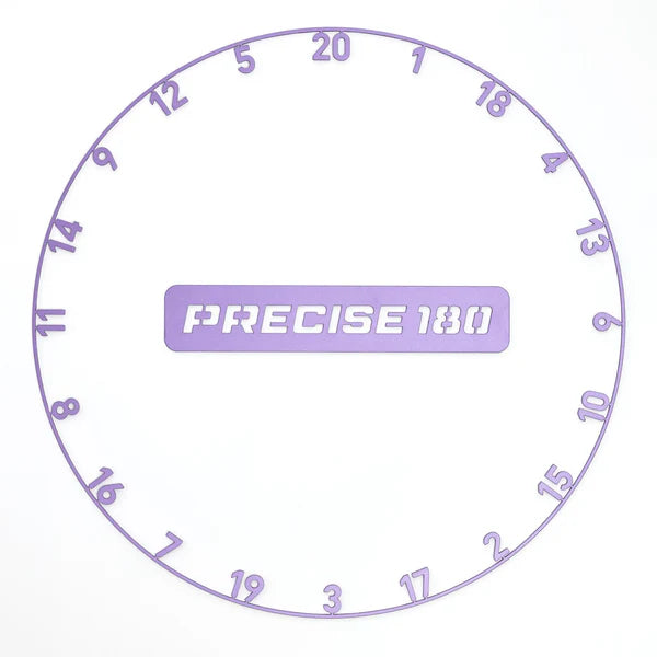 PRECISE 180 - NUMBER RING - ONEPIECE - PURPLE PULSE (POWDER COATED)