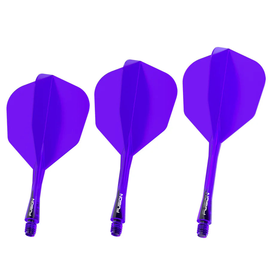 WINMAU - WINMAU FUSION - PURPLE - SMALL (No.6) - INTEGRATED FLIGHTS - PURPLE