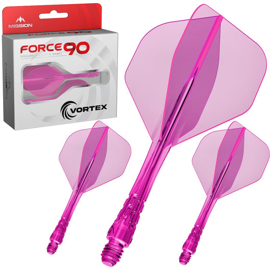 MISSION - FORCE 90 VORTEX - NEON PINK - INTEGRATED FLIGHTS - STANDARD No.2 - NEON PINK