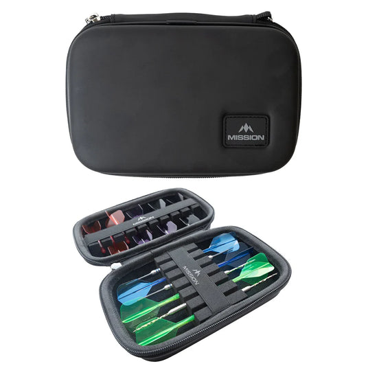 MISSION - FORCE 90 - BLACK - LARGE - EVA DARTS CASE