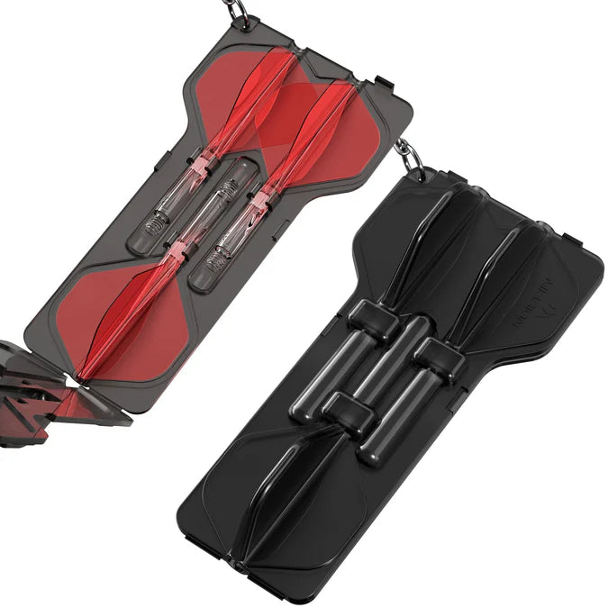 MISSION - FORCE 90 - MOULDED FLIGHT CASE - BLACK/TRANSPARENT WHITE