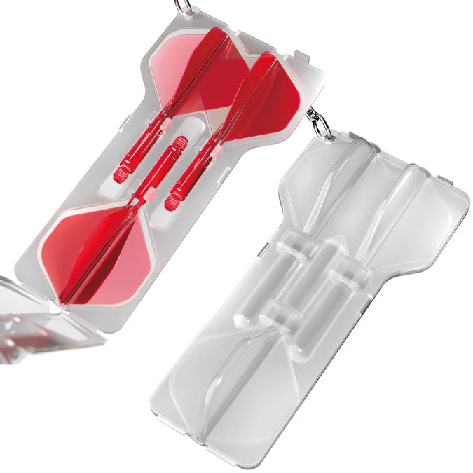 MISSION - FORCE 90 - MOULDED FLIGHT CASE - BLACK/TRANSPARENT WHITE