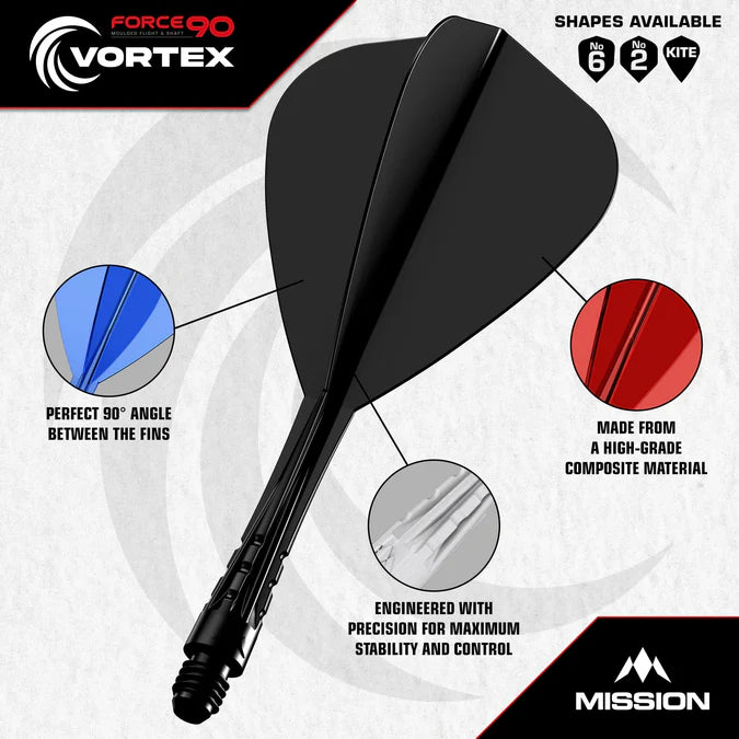 MISSION - FORCE 90 VORTEX - INTEGRATED FLIGHTS - KITE - WHITE