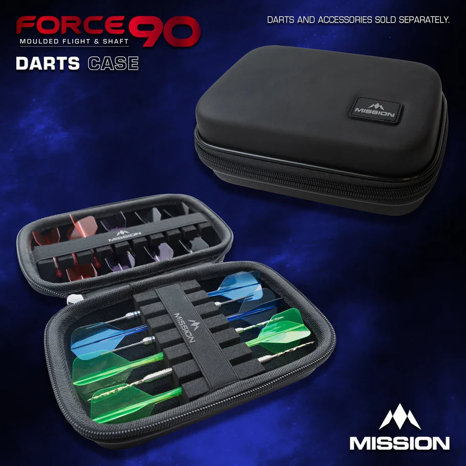 MISSION - FORCE 90 - BLACK - LARGE - EVA DARTS CASE