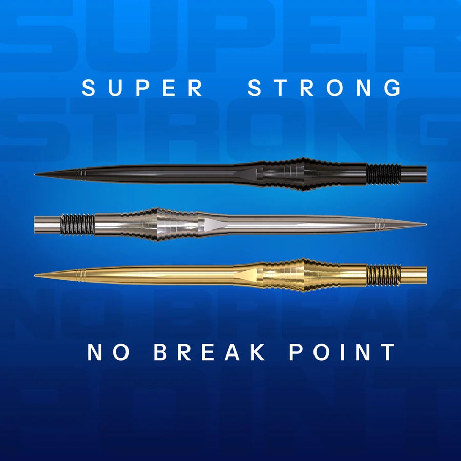 HARROWS - QUICK POINTS - SPIRE - SPARE/REPLACEMENT QUICK POINTS - BLACK/SILVER/GOLD - 30mm/35mm/40mm