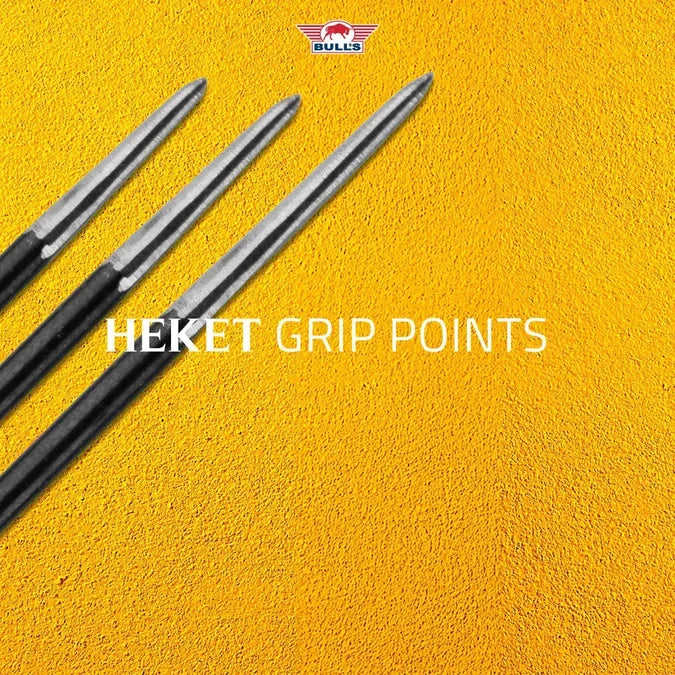 BULL'S (NL) - HEKET - SPARE/REPLACEMENT POINTS - STEEL TIP POINTS - 32mm/36mm/41mm