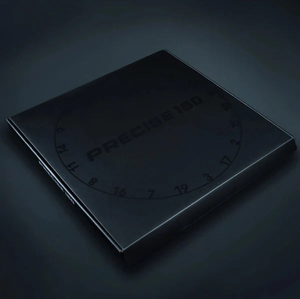 PRECISE 180 - ENDORPHINE - PROFESSIONAL DARTBOARD - WITH CLASSIC WHITE RING