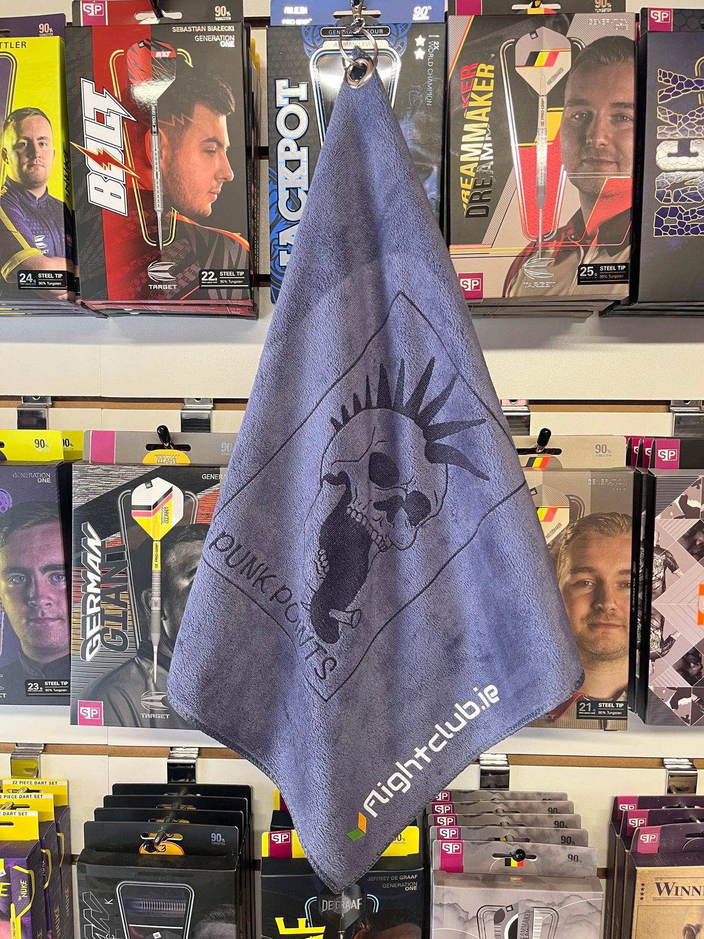 PUNK POINTS - HAND TOWEL - DARTS TOWEL BY PUNK POINTS