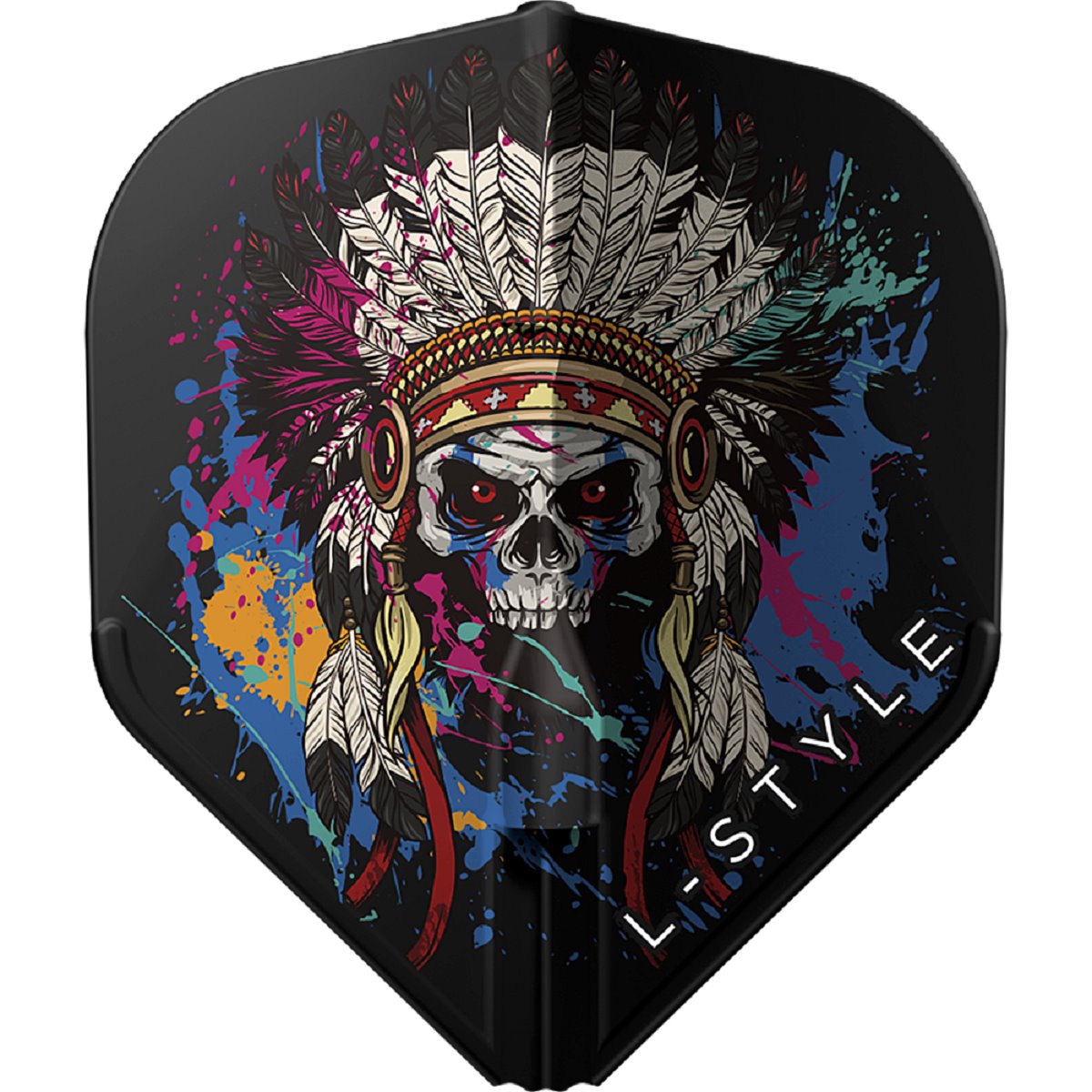 LSTYLE - CHIEF SKULL - BLACK - EZ FLIGHTS - L1 STANDARD No.2