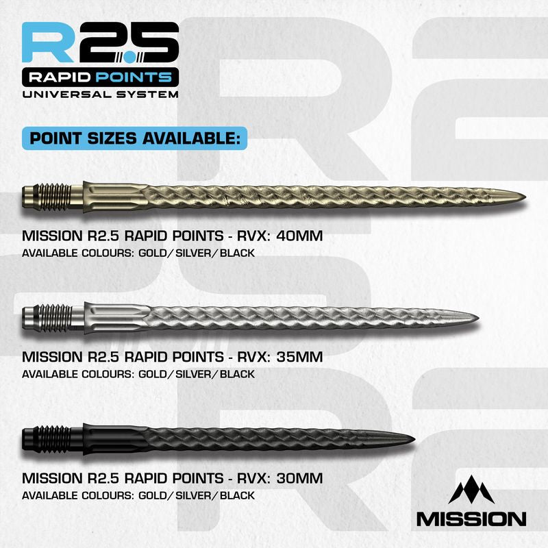 MISSION - R2.5 RAPID POINTS - RVX - 30mm/35mm/40mm