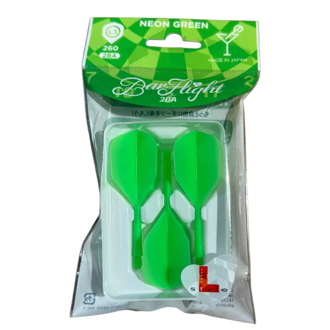 LSTYLE - BAR FLIGHT - L3 SMALL No.6 - MOULDED FLIGHTS - INTERMEDIATE LENGTH