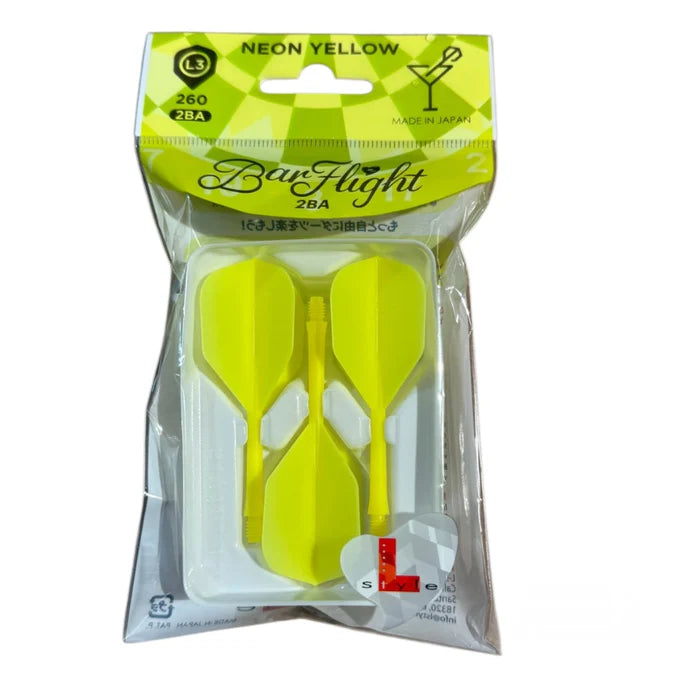 LSTYLE - BAR FLIGHT - L3 SMALL No.6 - MOULDED FLIGHTS - INTERMEDIATE LENGTH