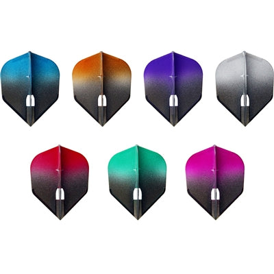 LSTYLE - L3 PRO - TWO TONE - BLACK - L3PRO FLIGHTS - L3 SMALL No.6 - VARIOUS COLOURS