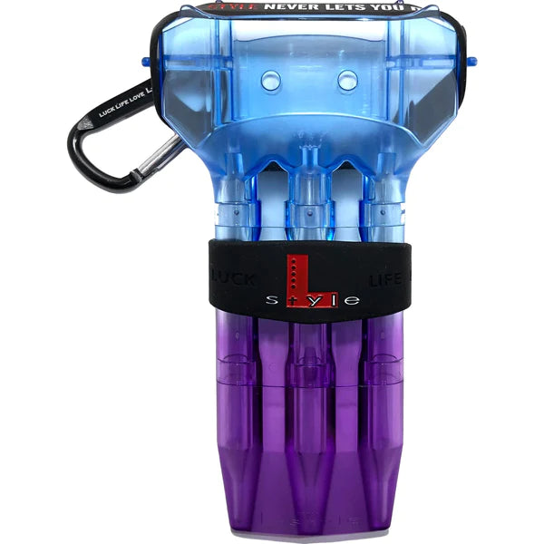 LSTYLE Natural 9 Krystal One Twin Colour Dart Case Various C