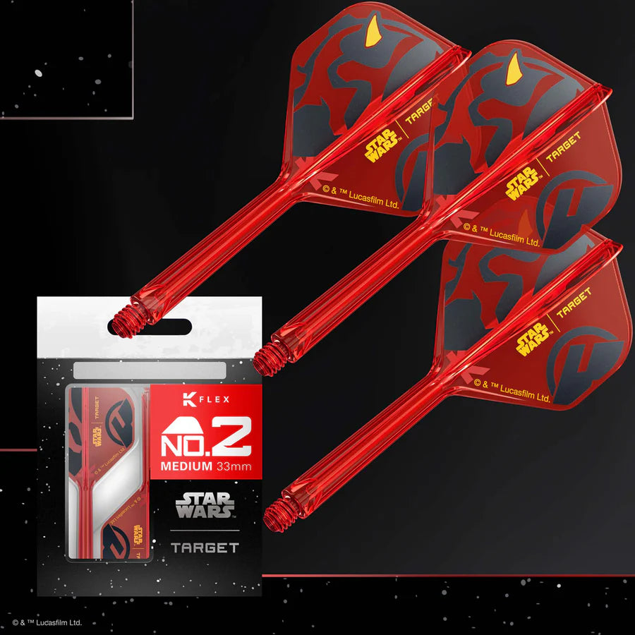 TARGET - STAR WARS - KFLEX - DARTH MAUL - STANDARD No.2