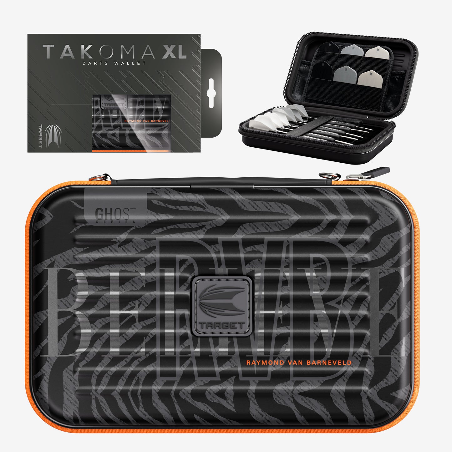 TARGET - TAKOMA - XL - RAYMOND VAN BARNAVELD - GHOST - XL TAKOMA DARTS CASE - 2025