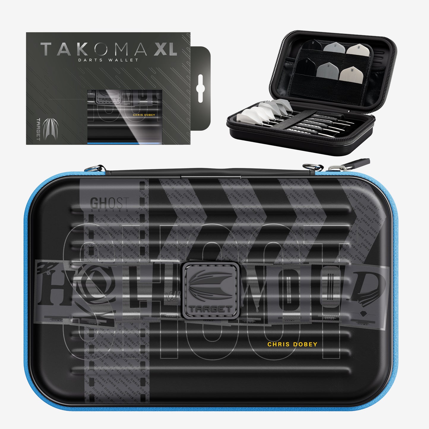 TARGET - TAKOMA - XL - CHRIS DOBEY - GHOST - XL TAKOMA DARTS CASE - 2025