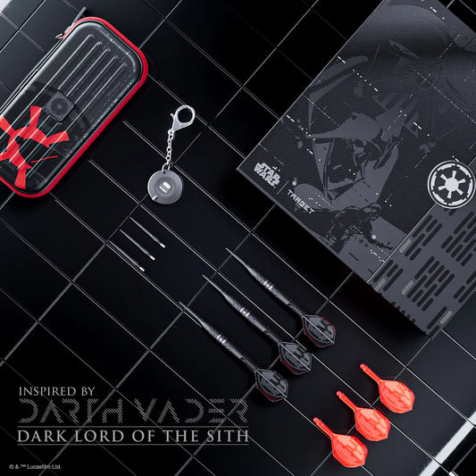 TARGET - STAR WARS - DARTH VADER - STEEL TIP DARTS - 95% - 22g/24g/26g