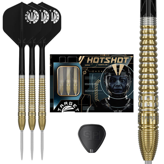 TARGET JAPAN  - HOT SHOT - HARITH LIM - G3 - SWISS POINT DARTS - 90% - 23g/25g