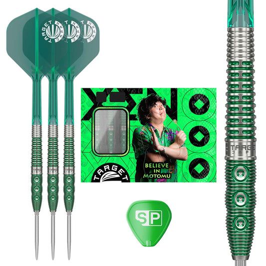 TARGET JAPAN  - XENO - MOTOMU SAKAI - G1 - SWISS POINT DARTS - 90% - 23g/25g