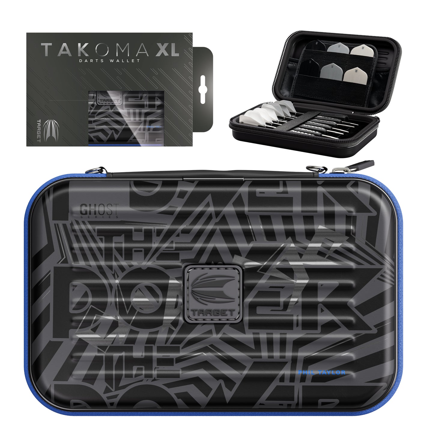 TARGET - TAKOMA - XL - PHIL TAYLOR - GHOST - XL TAKOMA DARTS CASE - 2025