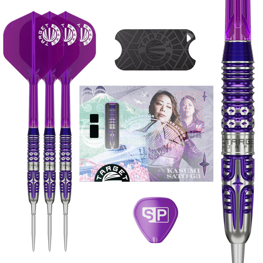TARGET JAPAN - KASUMI SATO - ENDEAVOUR - G3 - SWISS POINT DARTS - 90% - 22g/24g
