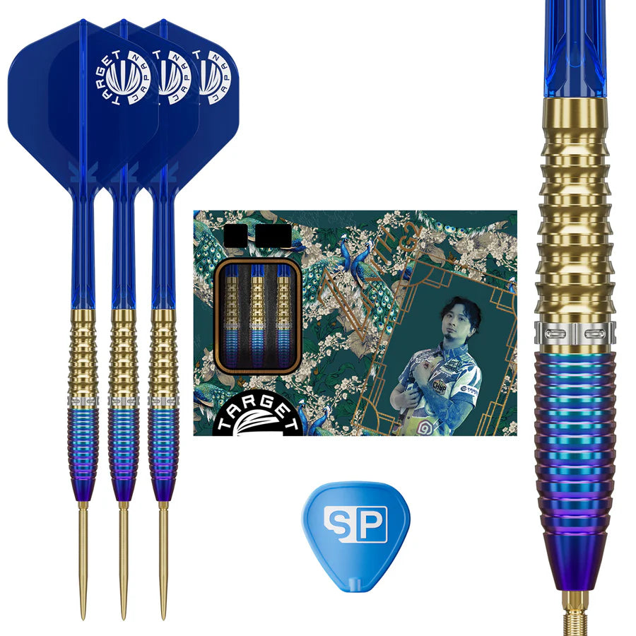 TARGET JAPAN - CHING HO TUNG - PRIME SERIES - ZENITH - G2 - SWISS POINT DARTS - 90% - 23g/25g