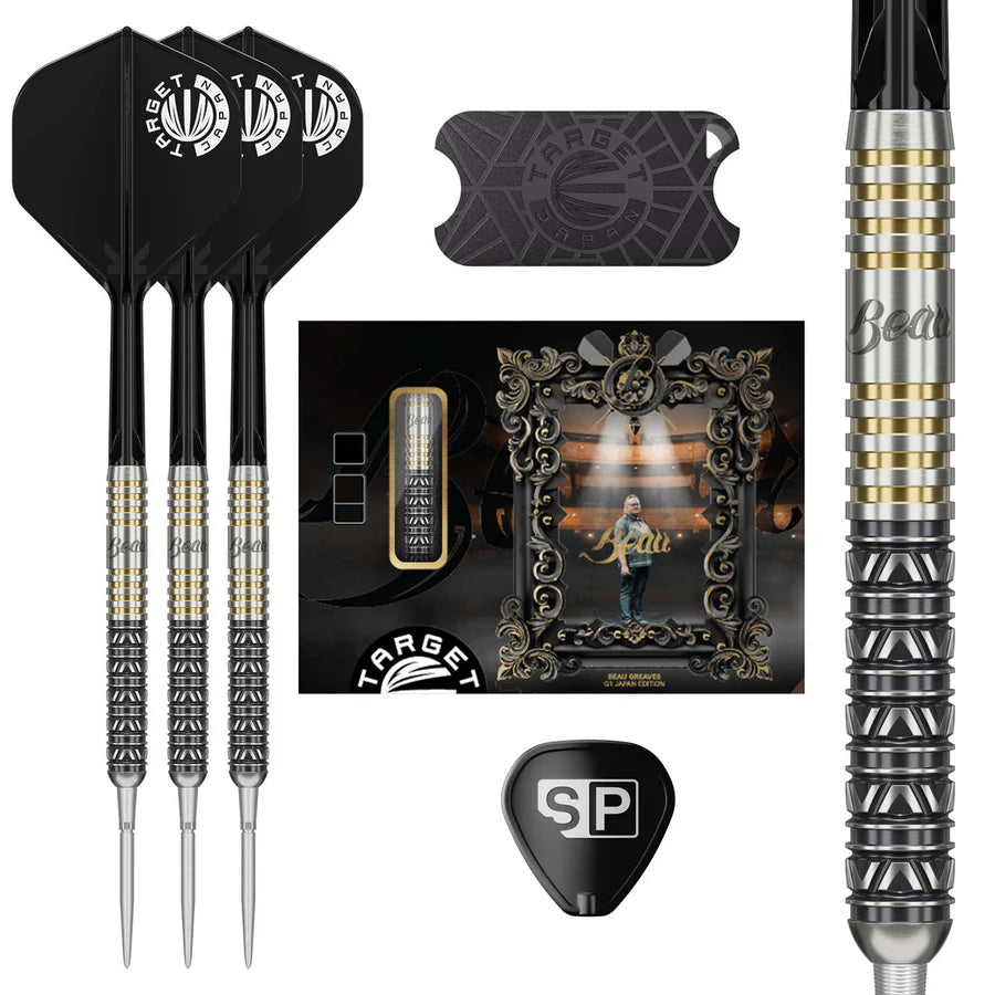 TARGET JAPAN - BEAU GREAVES - JAPAN EDITION - G1 - SWISS POINT DARTS - 90% - 22g/23g