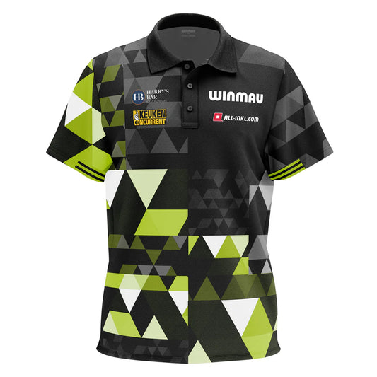 WINMAU - MVG - MICHAEL VAN GERWEN - FAN EDITION POLO SHIRT 2026 - DARTS SHIRT