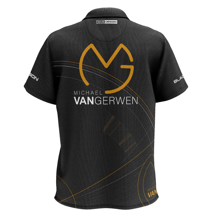 WINMAU - MVG - MICHAEL VAN GERWEN - ANNIVERSARY PLAYERS SHIRT - DARTS SHIRT