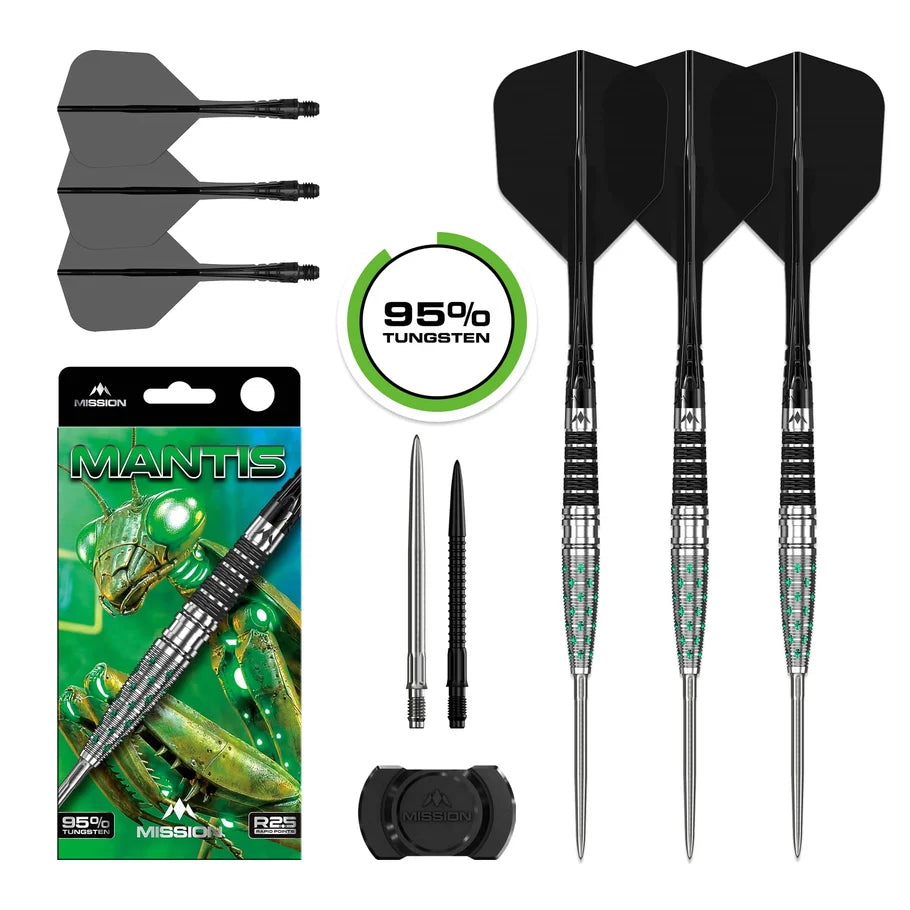 MISSION - MANTIS - R2.5 - RAPID POINT DARTS - 95% - 22g/24g