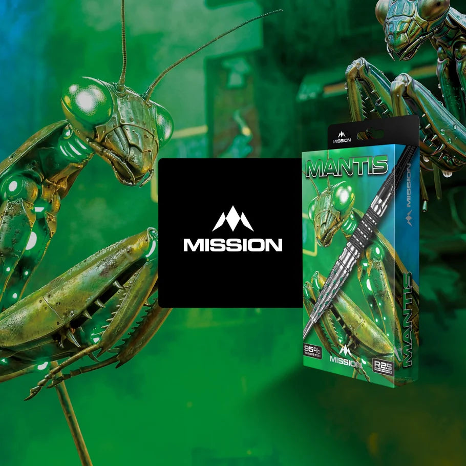 MISSION - MANTIS - R2.5 - RAPID POINT DARTS - 95% - 22g/24g