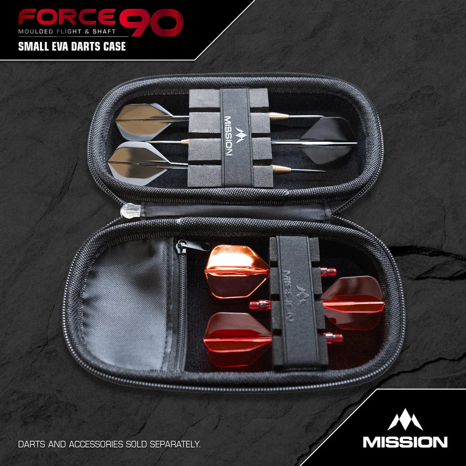 MISSION - FORCE 90 - BLACK - SLIM - EVA DARTS CASE