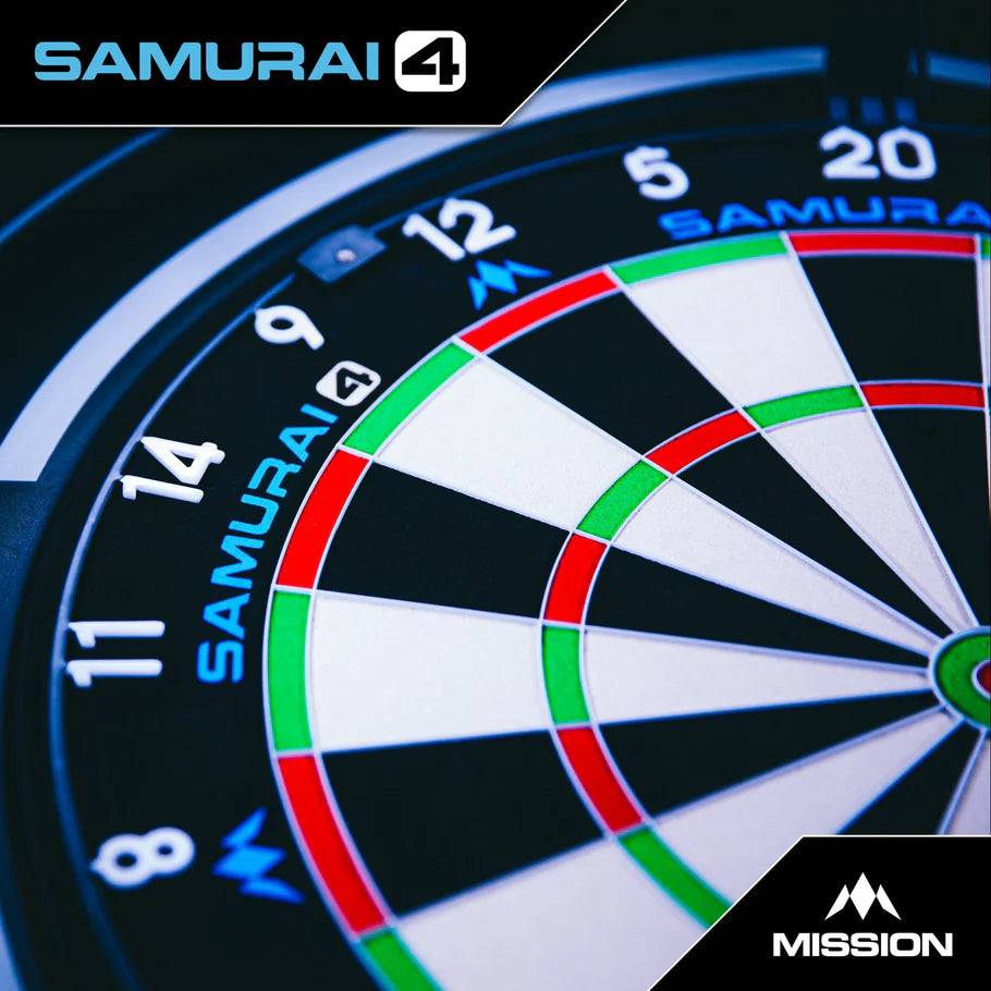 MISSION - SAMURAI 4 - PROFESSIONAL DARTBOARD - 2025